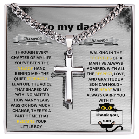 Best Dad Ever | Cuban Link Chain